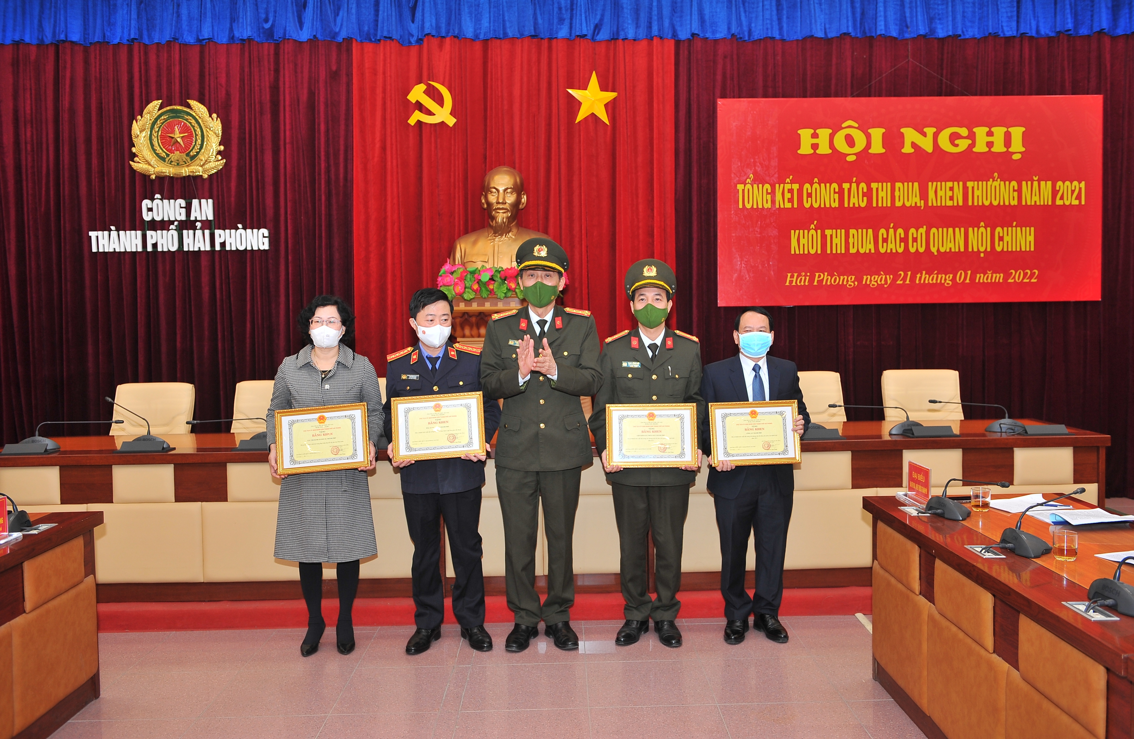 Khối thi đua các cơ quan nội chính thành phố: Triển khai 7 nhóm nhiệm vụ trọng tâm năm 2022